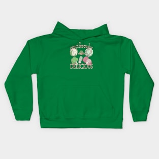 Cruciferously Delicious Kids Hoodie